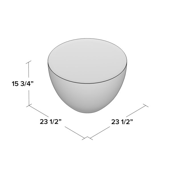 Brayden Studio® Drum Coffee Table & Reviews Wayfair